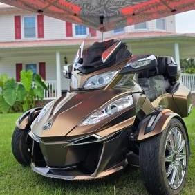 Satin Chrome Gold Brown Car Vinyl Wrap review mike.the.wrapper 02