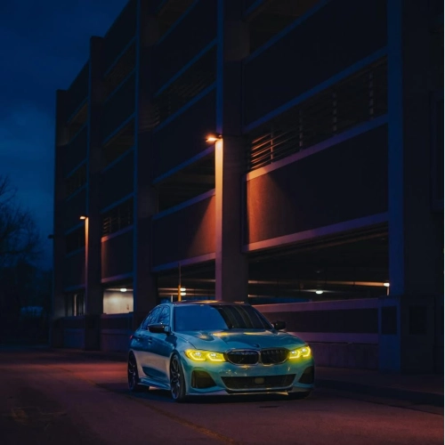 Gloss Hell Green Car Vinyl Wrap PET review 