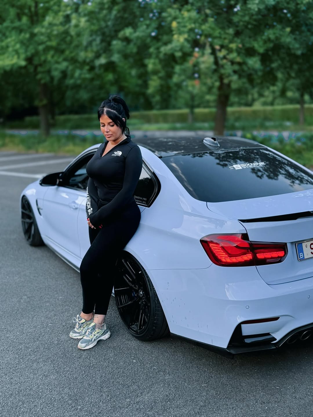 Gloss Macaron Baby Blue Car Vinyl Wrap PET review sparl 02