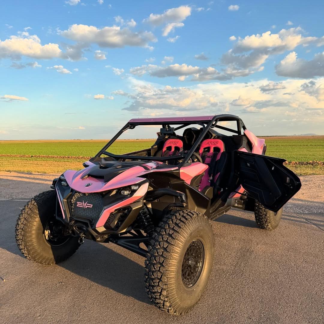 Gloss Metallic Rainbow Laser Pink Car Vinyl Wrap review thelmhale 01