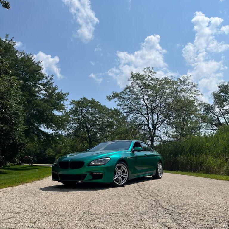 Gloss Metallic British Royal Green Car Vinyl Wrap PET  review rayreiew 01