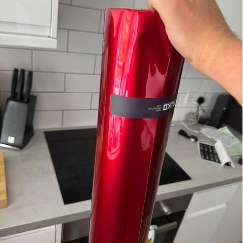 Gloss Metallic Liquid Ruby Red Car Vinyl Wrap PET review seb_nagy 00