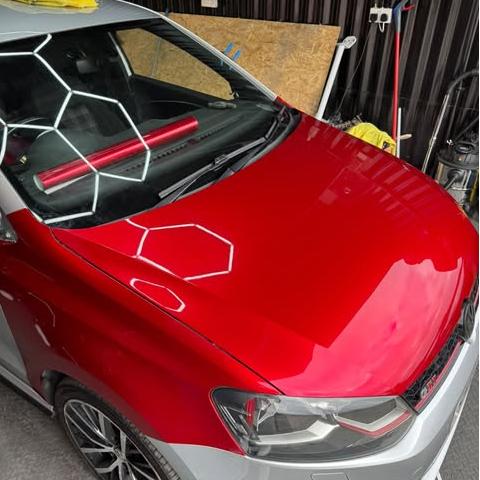 Gloss Metallic Liquid Ruby Red Car Vinyl Wrap PET review seb_nagy 01