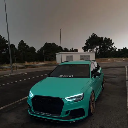 Gloss Porsche Mint Green Car Vinyl Wrap PET review 