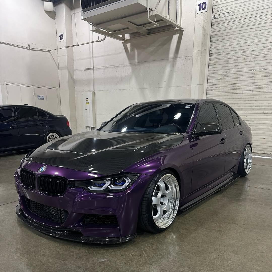 Gloss Metallic Twilight Purple Car Vinyl Wrap PET review drews.n55 00