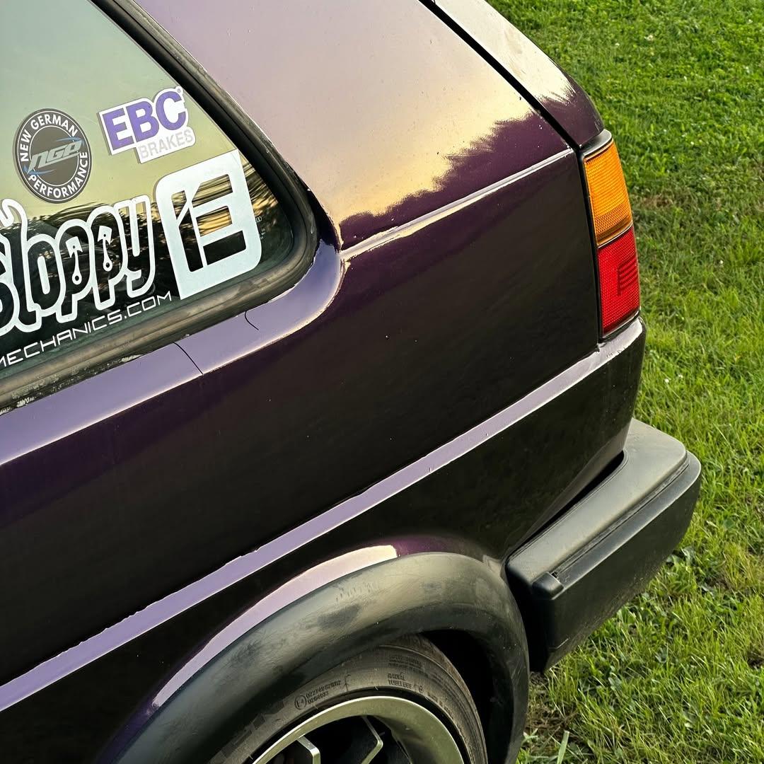 Gloss Metallic Midnight Purple Car Vinyl Wrap BMW PET review brett.07k 03