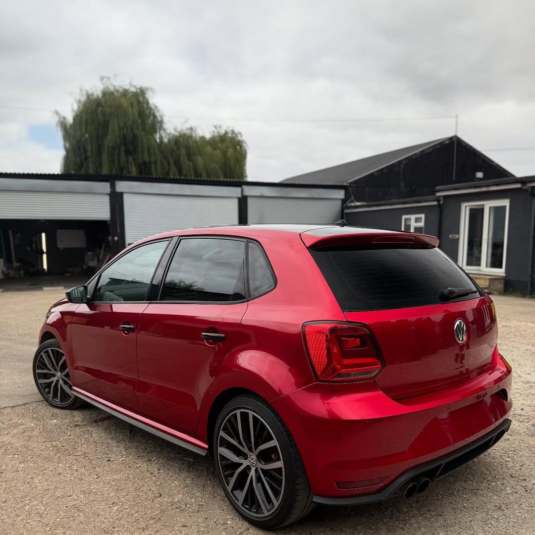 Gloss Metallic Liquid Ruby Red Car Vinyl Wrap PET review klgraphicsdesign 01