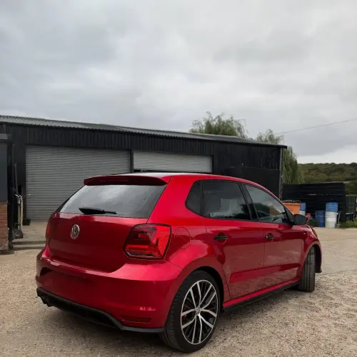 Gloss Metallic Liquid Ruby Red Car Vinyl Wrap PET review 