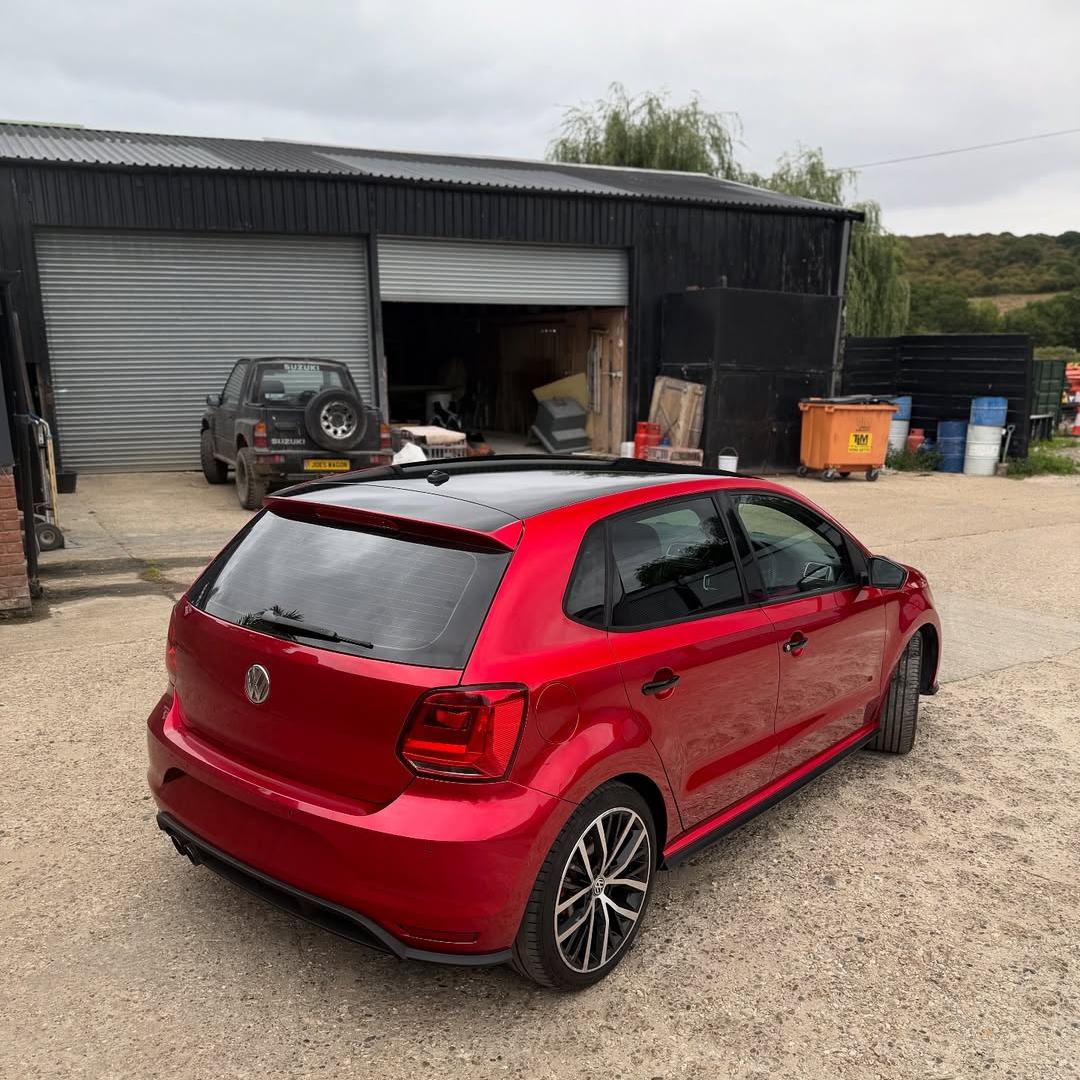 Gloss Metallic Liquid Ruby Red Car Vinyl Wrap PET review klgraphicsdesign 03