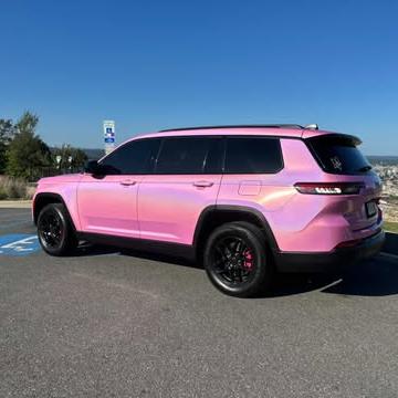 Gloss Metallic Rainbow Laser Pink Car Vinyl Wrap review v.runner_ 04