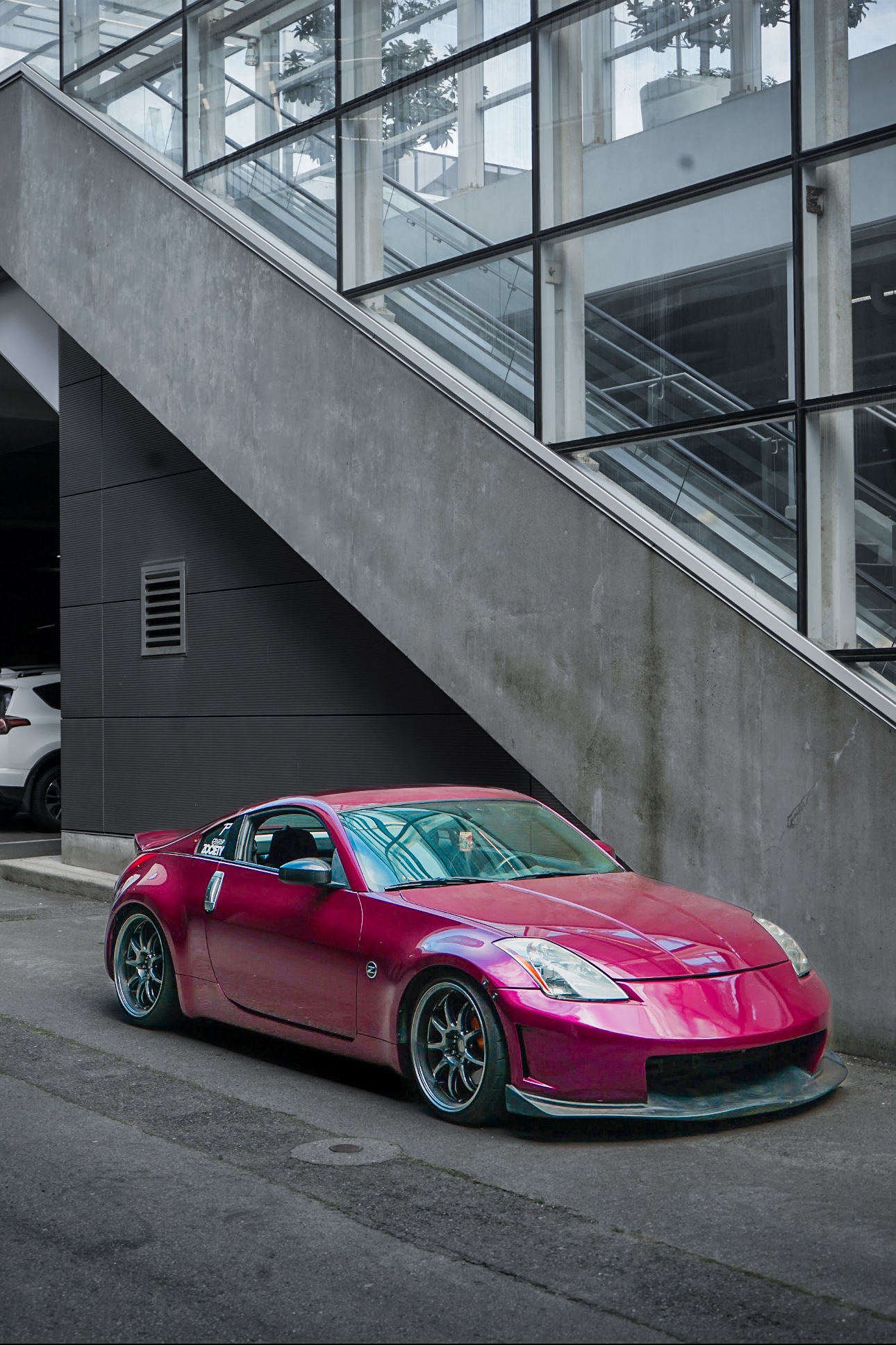 Gloss Metallic Rubellite Red Car Vinyl Wrap PET review Pretty in Vinyl 00