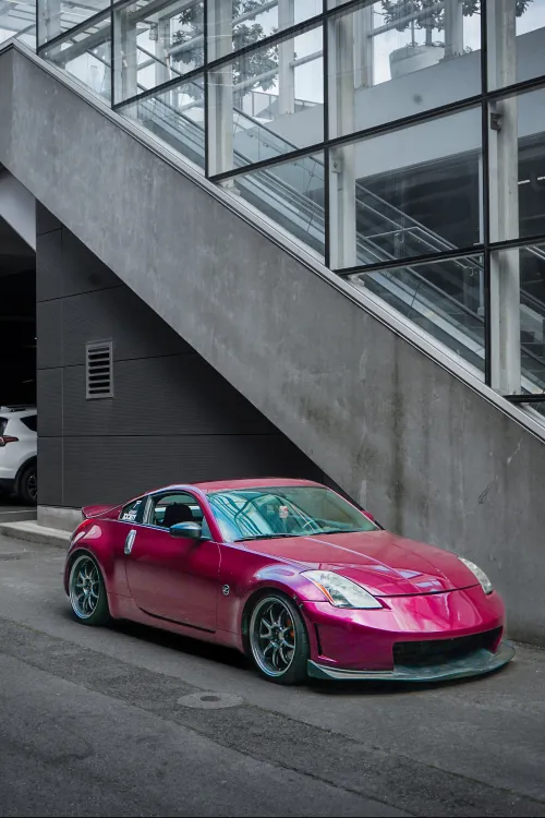 Gloss Metallic Rubellite Red Car Vinyl Wrap PET review 