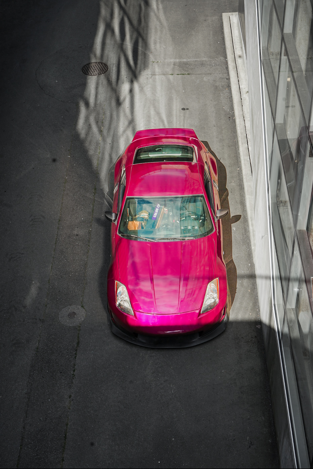 Gloss Metallic Rubellite Red Car Vinyl Wrap PET review Pretty in Vinyl 01