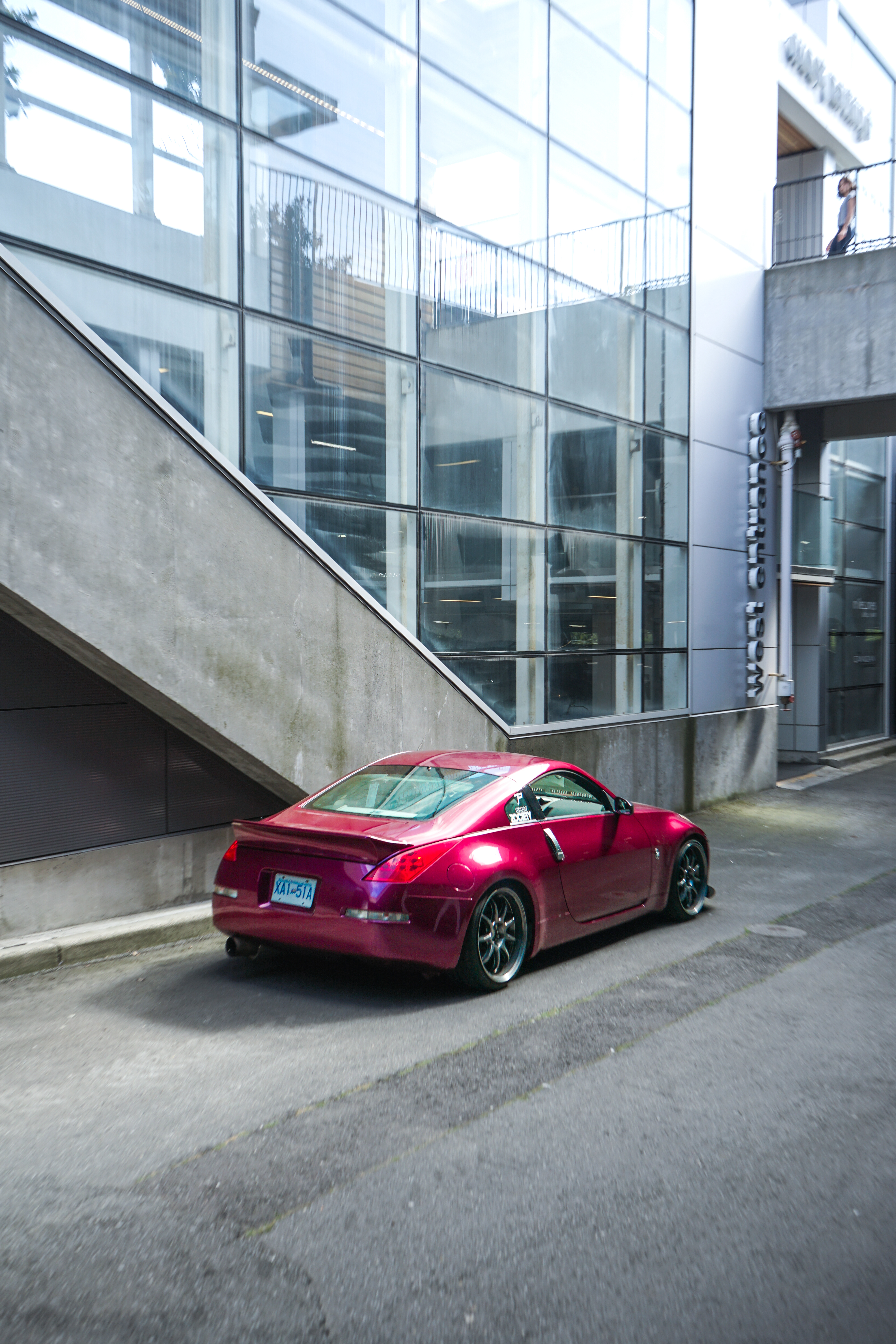 Gloss Metallic Rubellite Red Car Vinyl Wrap PET review Pretty in Vinyl 04