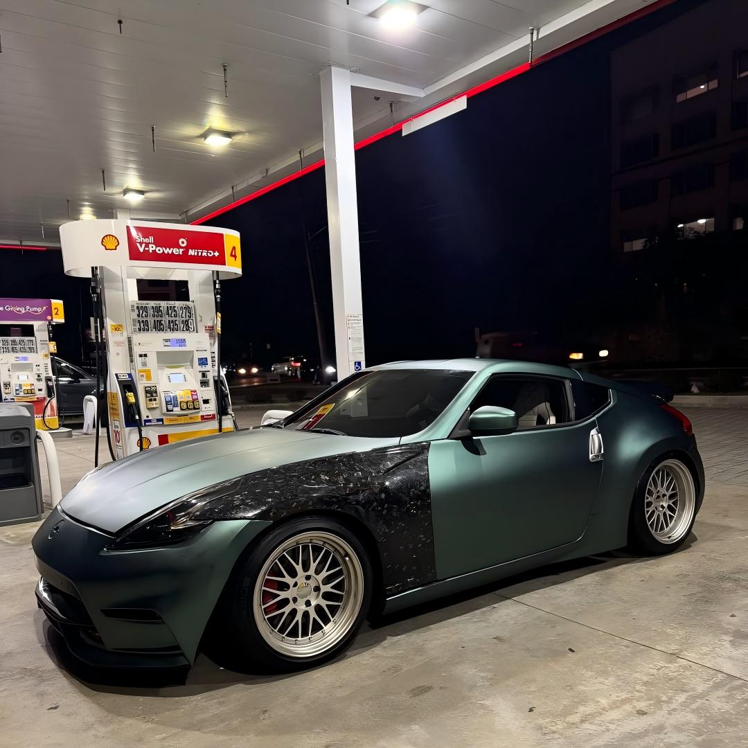 Matte Metallic Satin Hunter Green Car Vinyl Wrap review wrappedbymelly 03