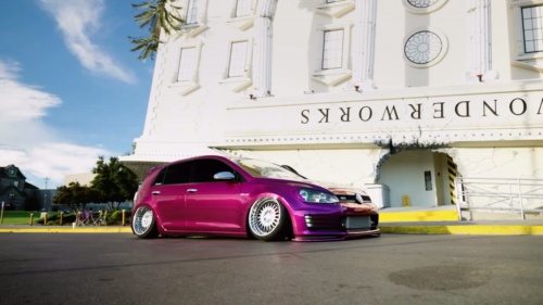 Gloss Metallic Passionate Purple Car Vinyl Wrap PET review 