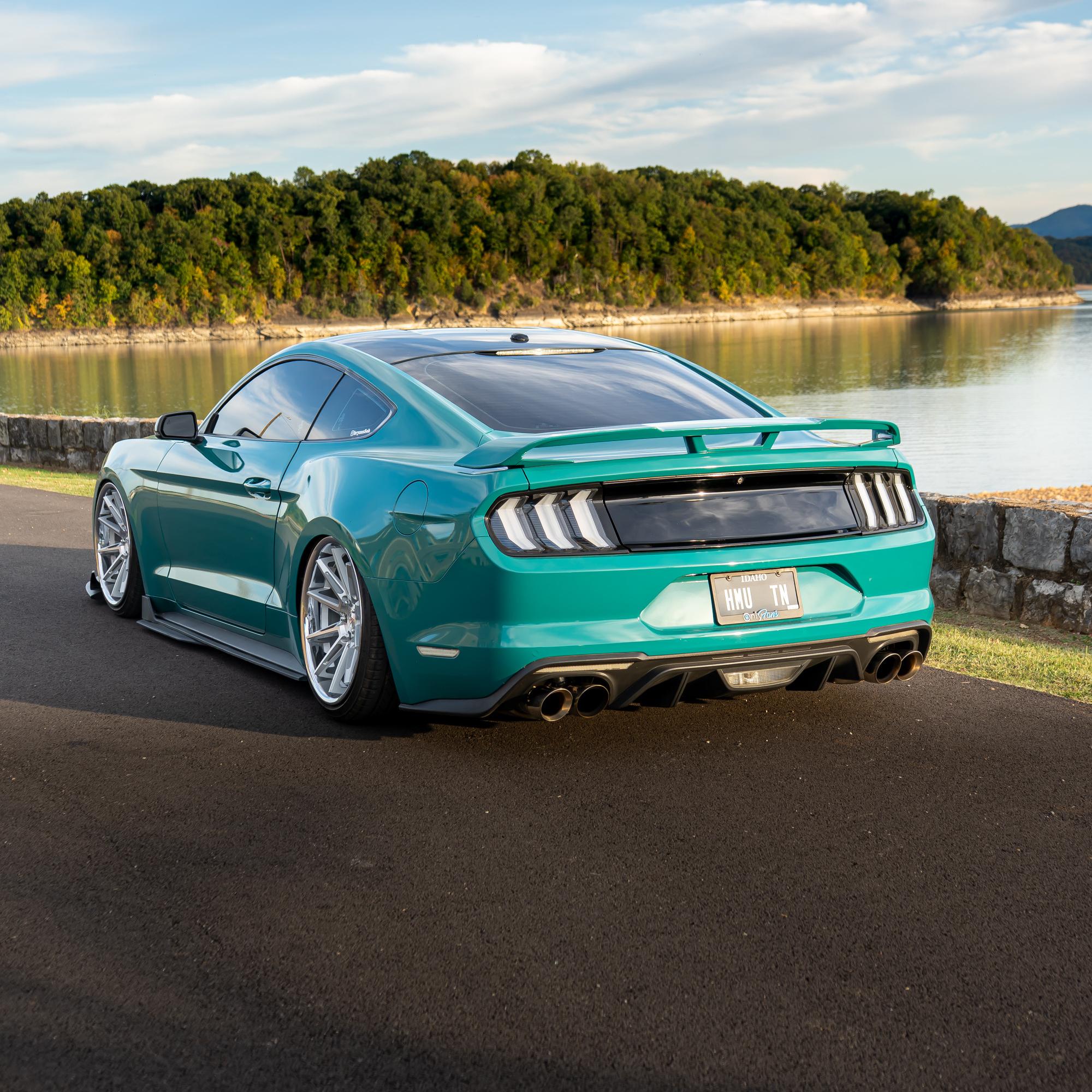 Gloss Storm Green Car Vinyl Wrap PET review Bryan Juarez 00