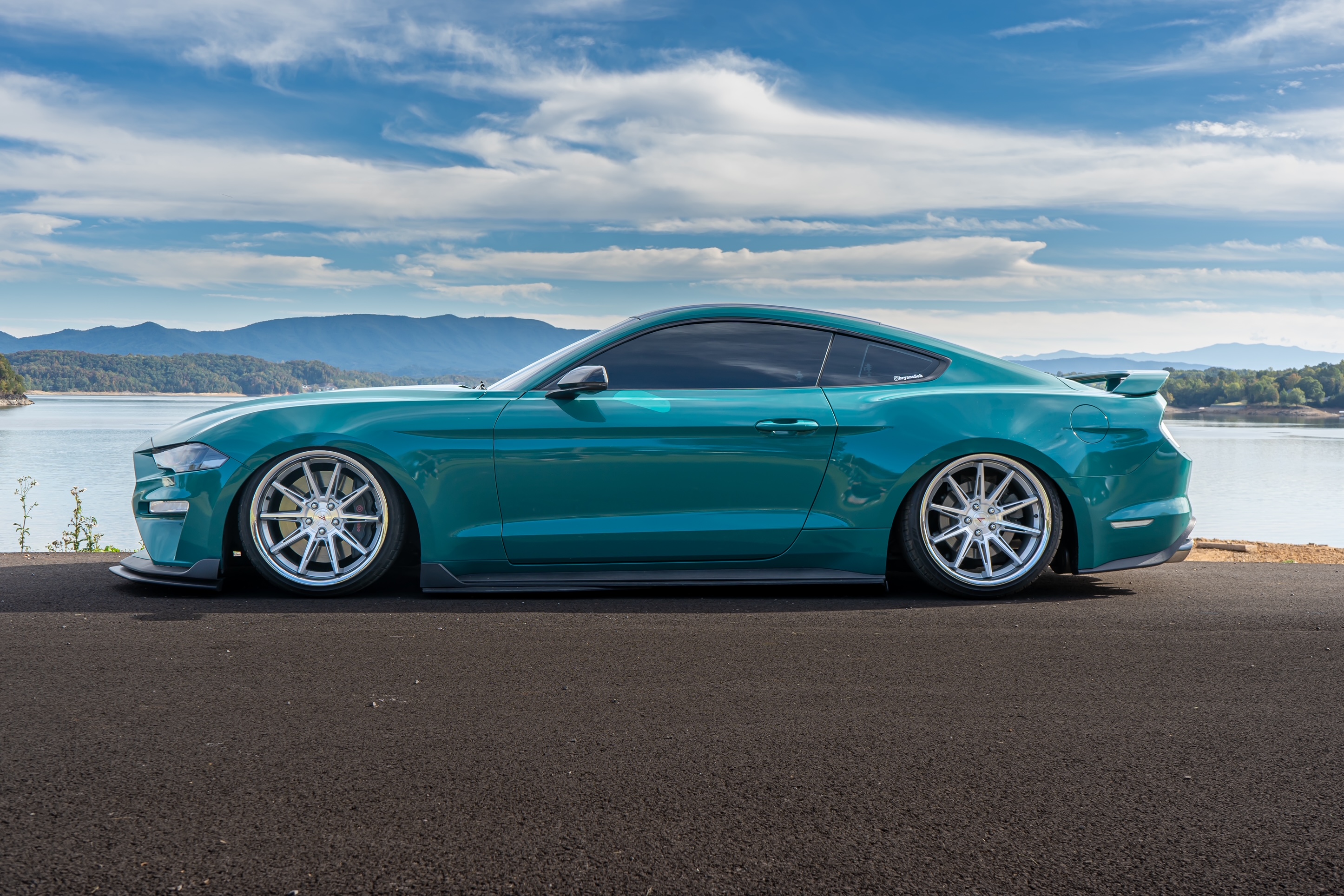 Gloss Storm Green Car Vinyl Wrap PET review Bryan Juarez 04