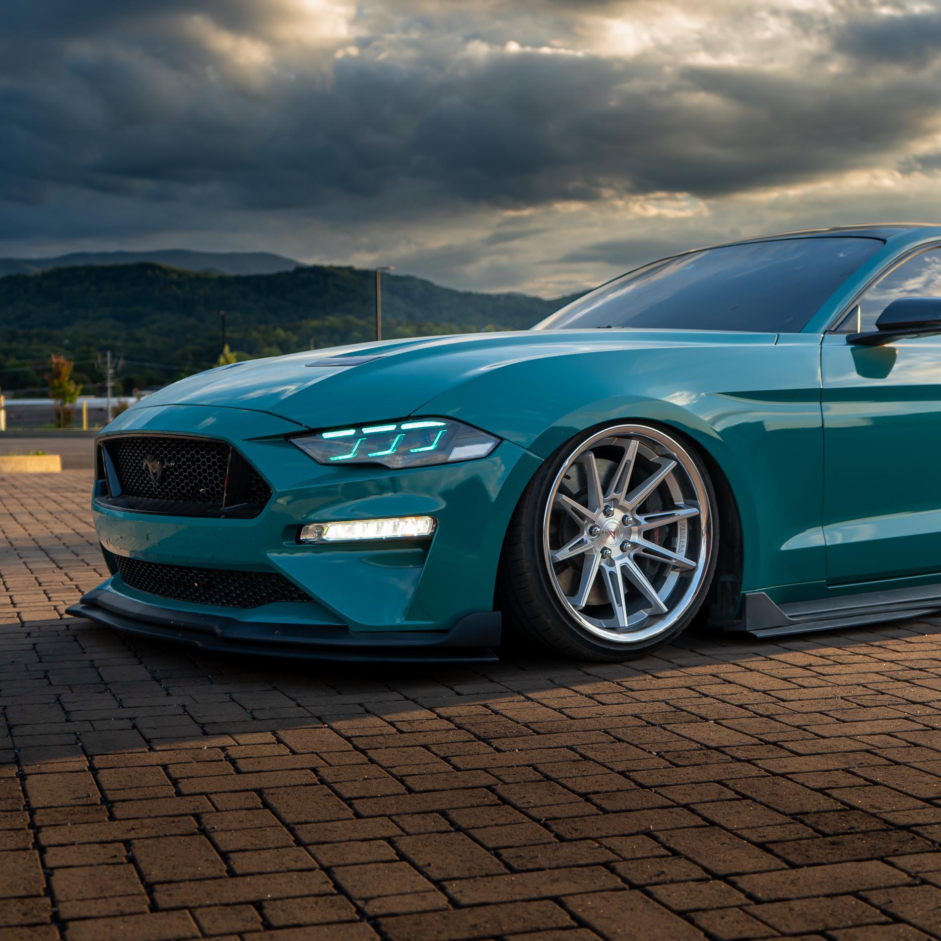 Gloss Storm Green Car Vinyl Wrap PET review Bryan Juarez 07