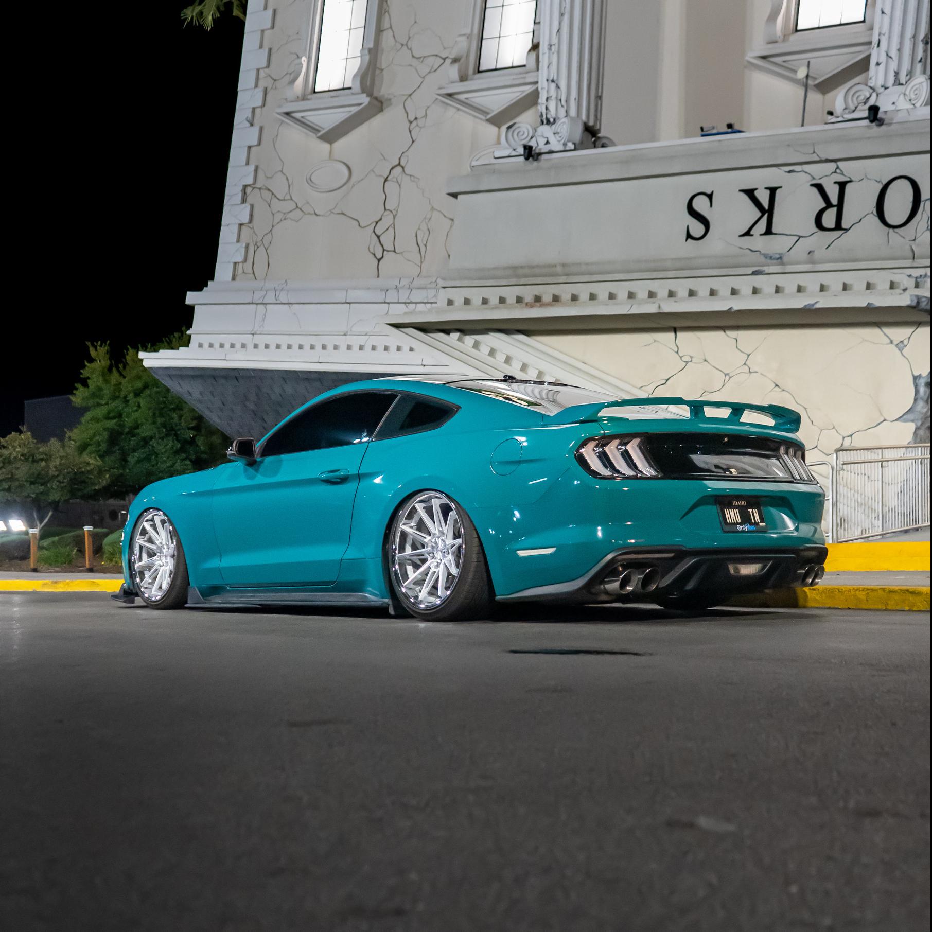 Gloss Storm Green Car Vinyl Wrap PET review Bryan Juarez 02