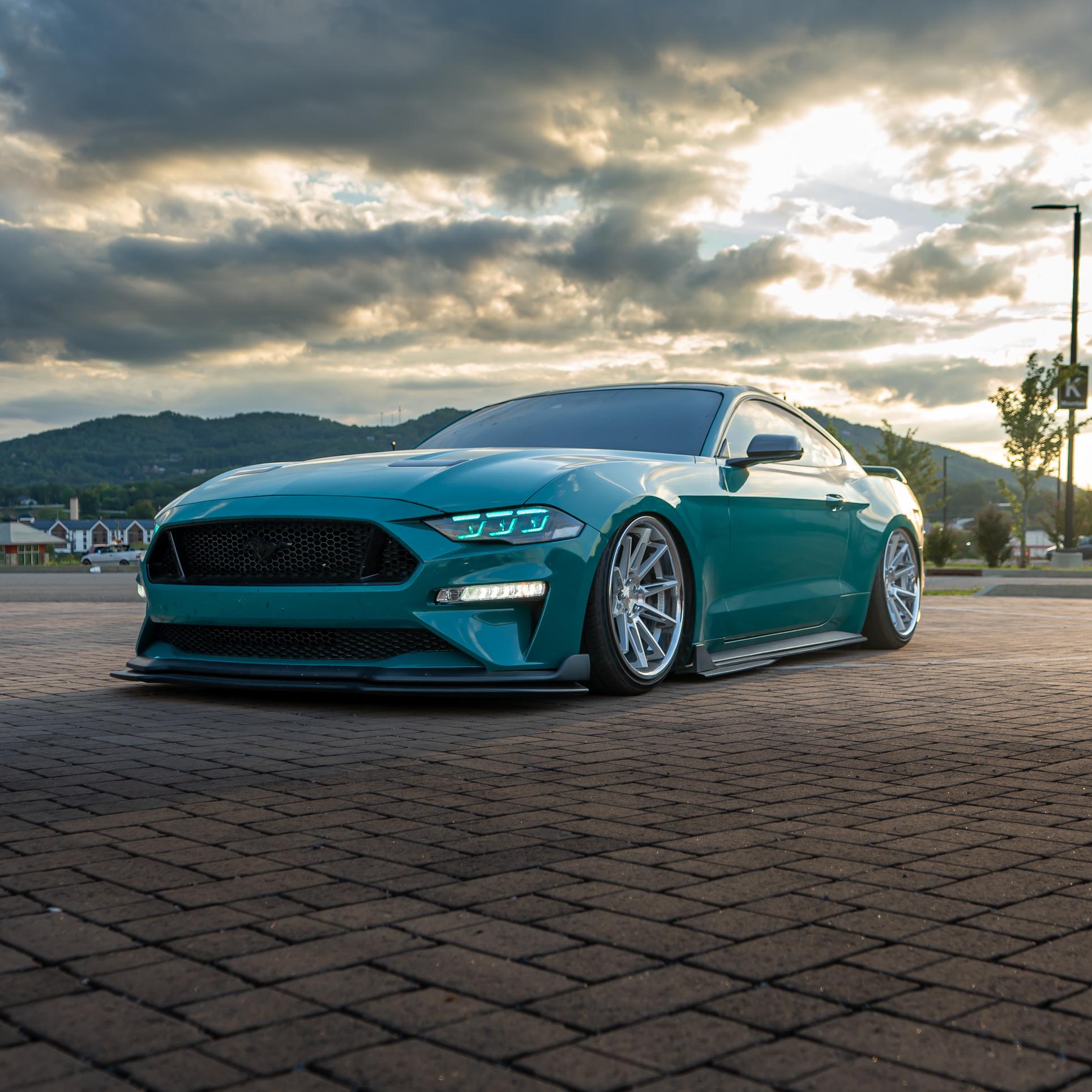 Gloss Storm Green Car Vinyl Wrap PET review Bryan Juarez 03