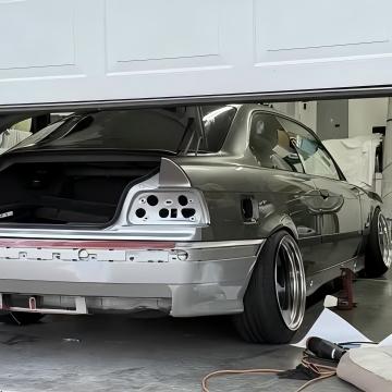 Gloss Liquid Metallic Silver Car Vinyl Wrap PET  review stancedimage 02