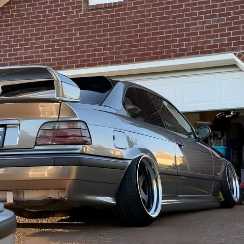 Gloss Liquid Metallic Silver Car Vinyl Wrap PET  review stancedimage 03