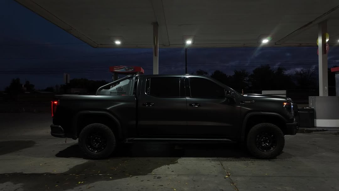 Matte Satin Black Ceramic Black Car Vinyl Wrap BMW  PET  review _a_a_customs 01