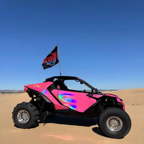 Gloss Pink Holographic Chrome Laser Car Vinyl Wrap Coupe BMW review 