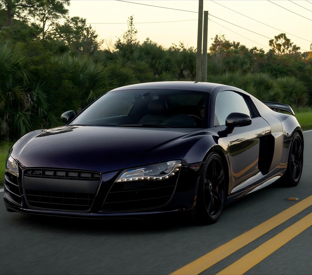 Gloss Metallic Ghost Midnight Purple Car Vinyl Wrap PET review schmodified 03