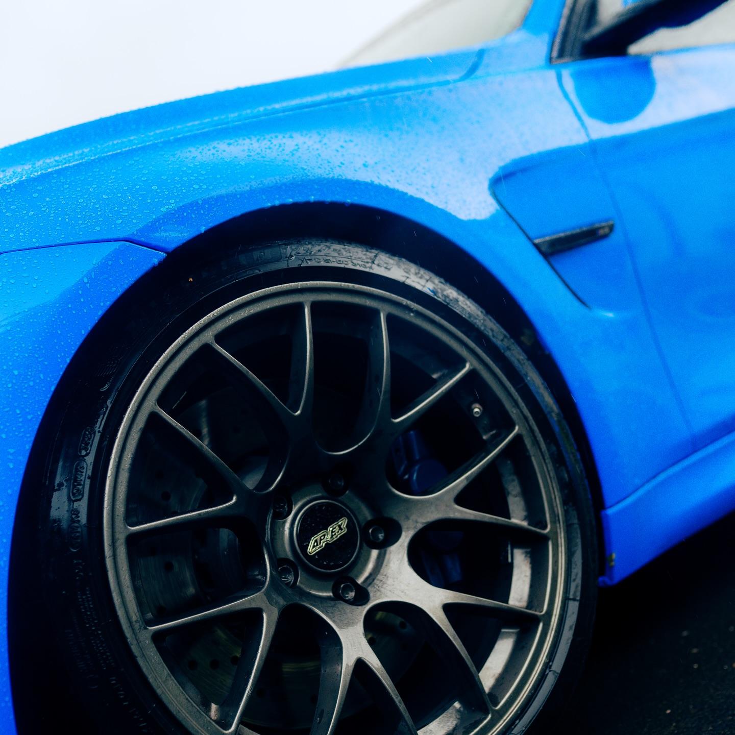 Gloss Voodoo Blue Car Vinyl Wrap PET review Voodoo 07