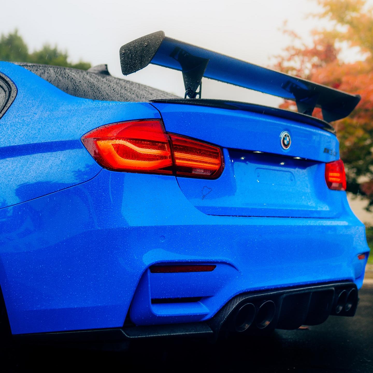 Gloss Voodoo Blue Car Vinyl Wrap PET review Voodoo 08