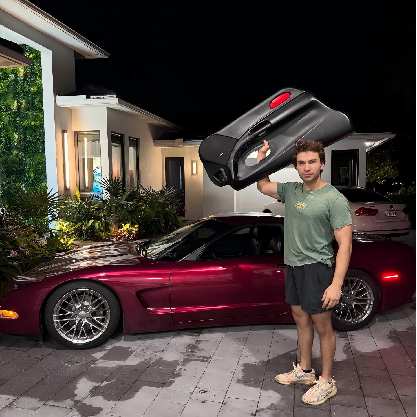 Gloss Metallic Pagoda Red Car Vinyl Wrap PET review toby.vega.d 04