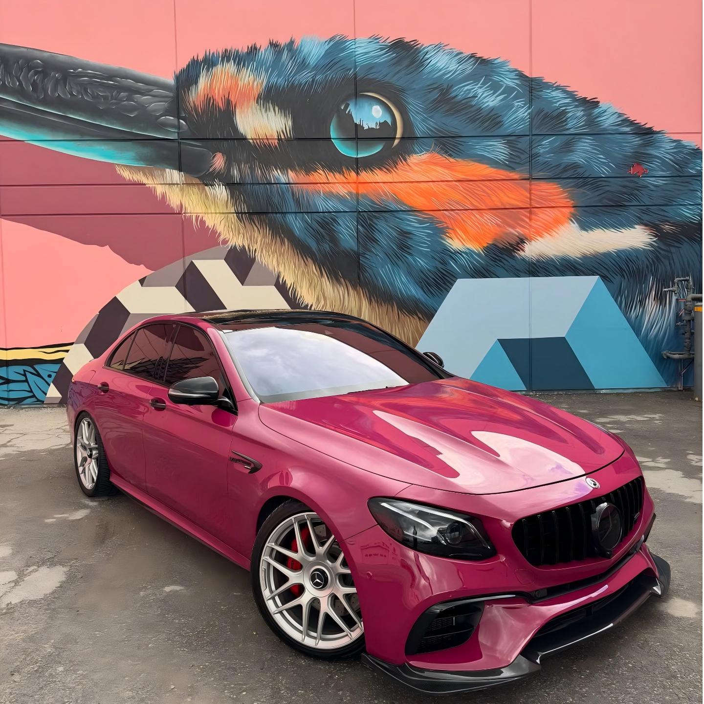 Gloss Ruby Star Car Vinyl Wrap PET review sdda 00