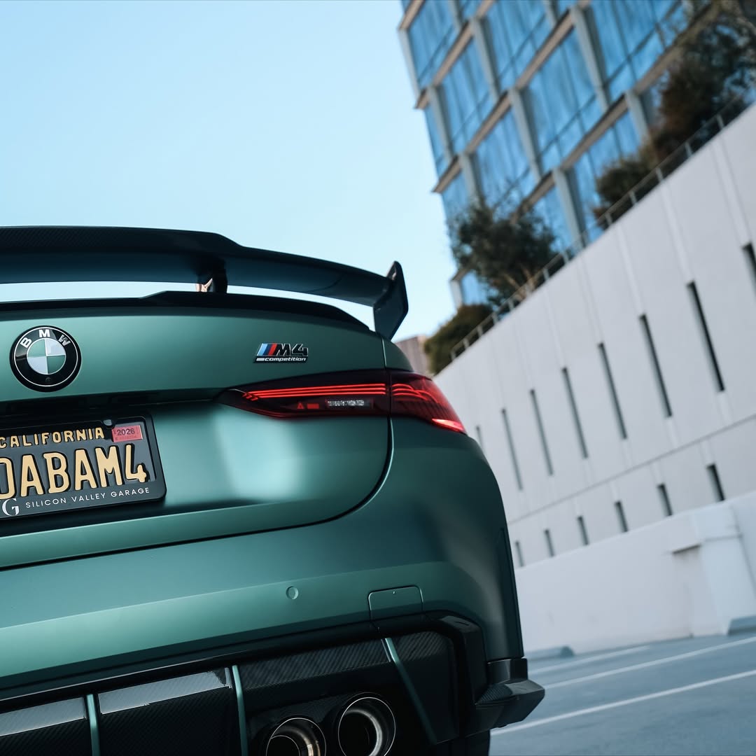 Matte Metallic Satin Hunter Green Car Vinyl Wrap review sikh_m4_ 01