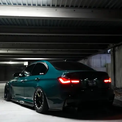 Gloss Mohsen Green Car Vinyl Wrap PET review 