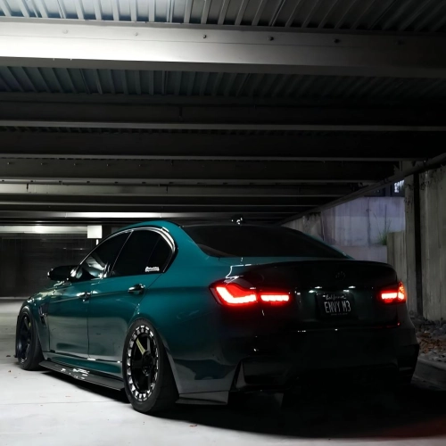 Gloss Mohsen Green Car Vinyl Wrap PET review 