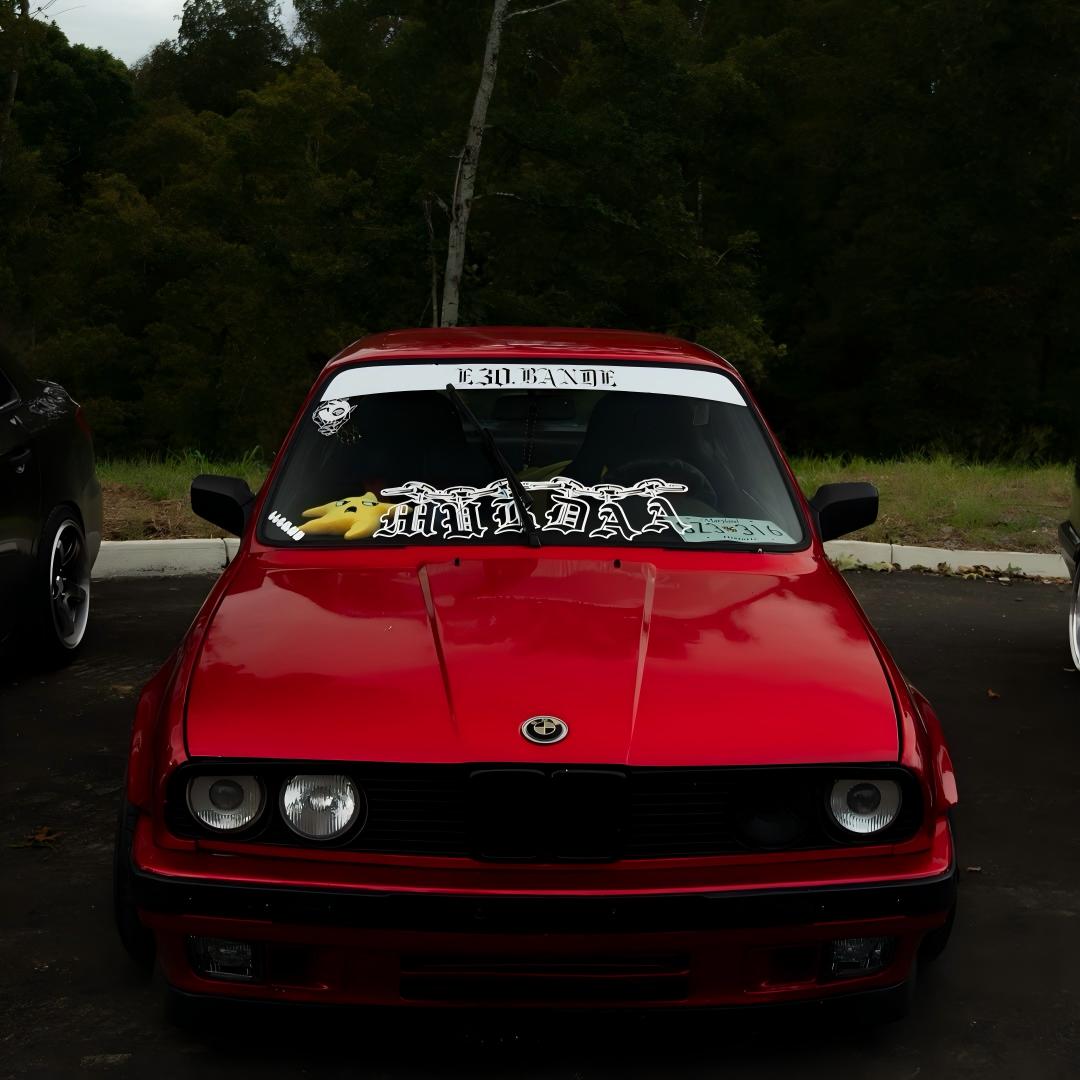 Ultra Glossy Metallic Vampire Red Car Vinyl Wrap BMW PET   review _diego_giron13_ 03