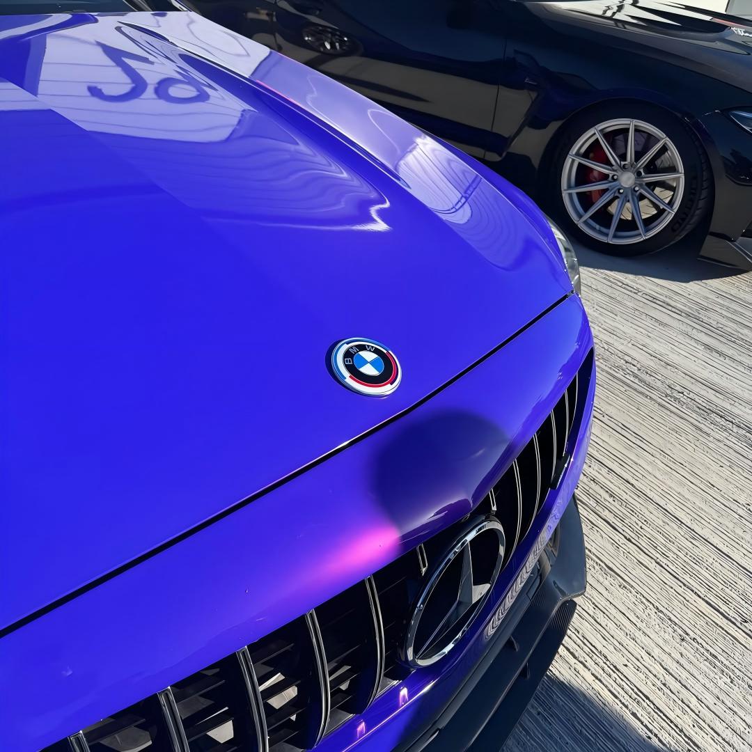 Glossy Metallic Royalty Purple Explosion Purple Vinyl Wrap PET review kailendavey 04