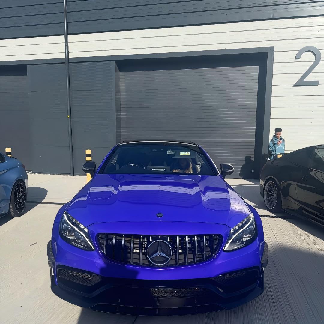 Glossy Metallic Royalty Purple Explosion Purple Vinyl Wrap PET review kailendavey 05