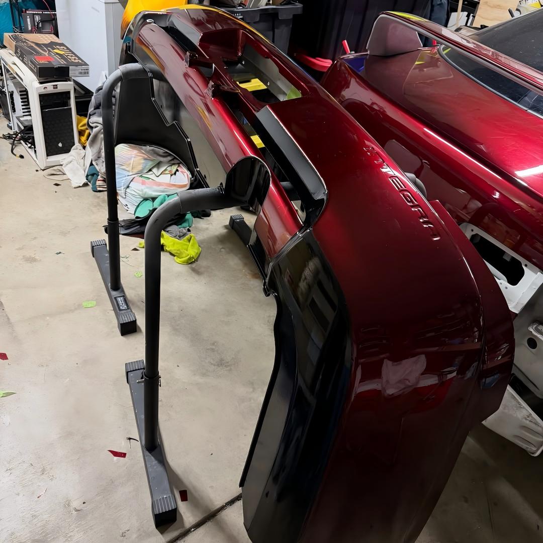 Ultra Glossy Liquid Dragon Red Car Vinyl Wrap PET review its_diegi 03