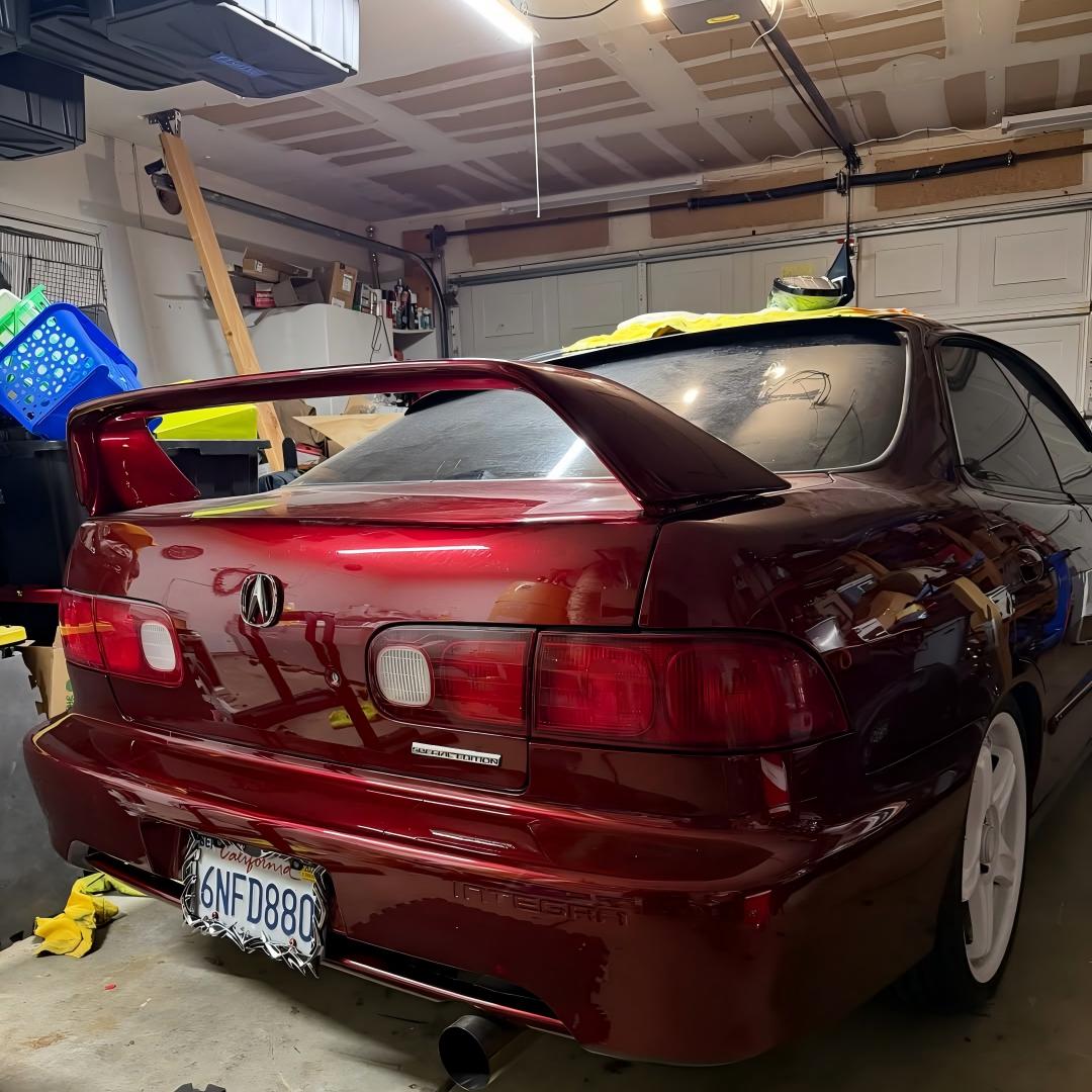 Ultra Glossy Liquid Dragon Red Car Vinyl Wrap PET review its_diegi 05