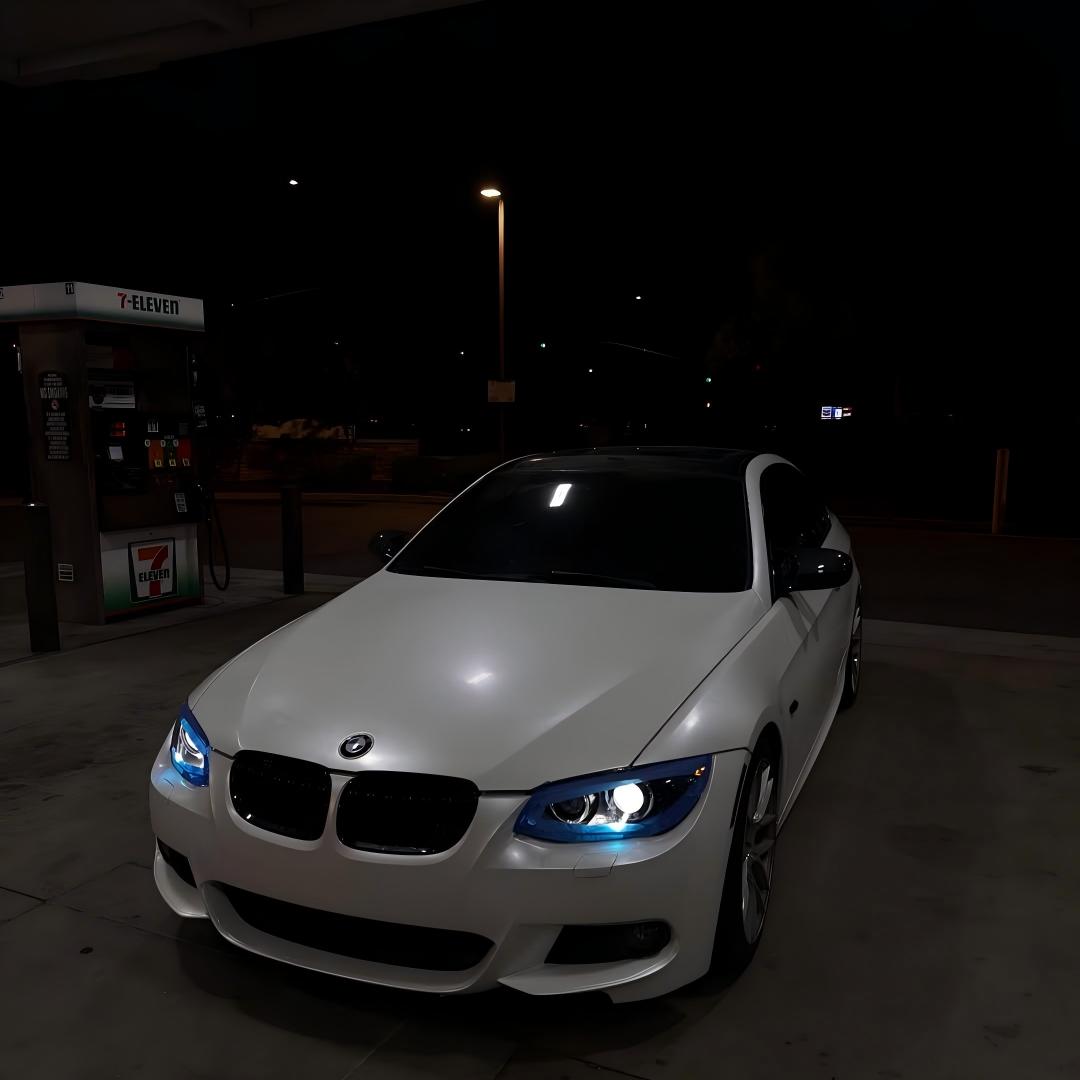 Satin Ceramic White Car Vinyl Wrap review ieautocustoms 01