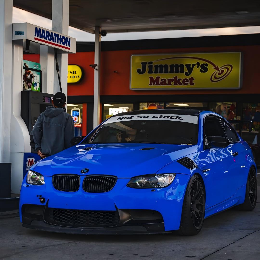 Gloss Voodoo Blue Car Vinyl Wrap PET review drivenwithvince 02