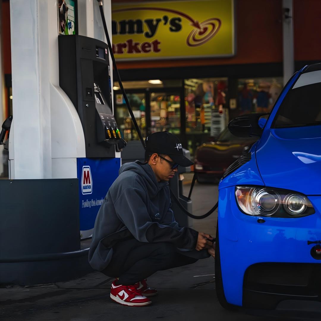 Gloss Voodoo Blue Car Vinyl Wrap PET review drivenwithvince 01