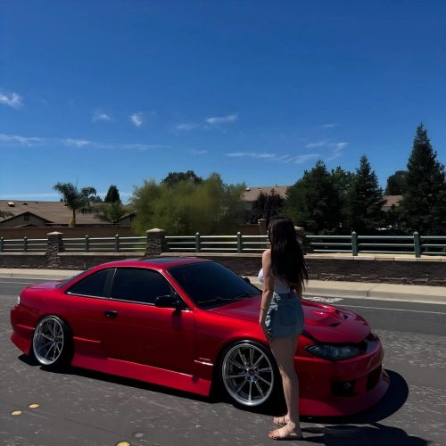 Ultra Glossy Metallic Vampire Red Car Vinyl Wrap BMW PET   review 