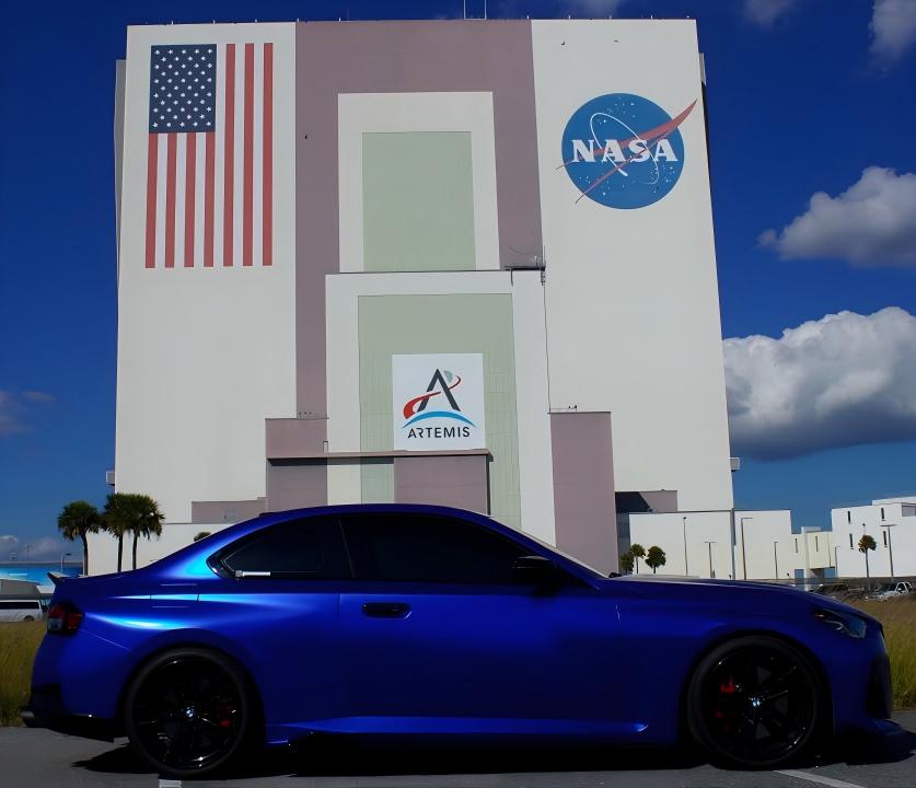 Matte Metallic Satin Blueberry Car Vinyl Wrap  review gavinweaver 01