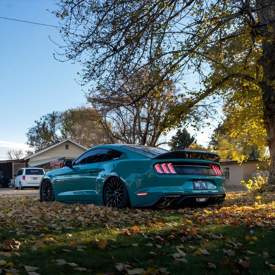 Gloss Storm Green Car Vinyl Wrap PET review bryans5oh 01