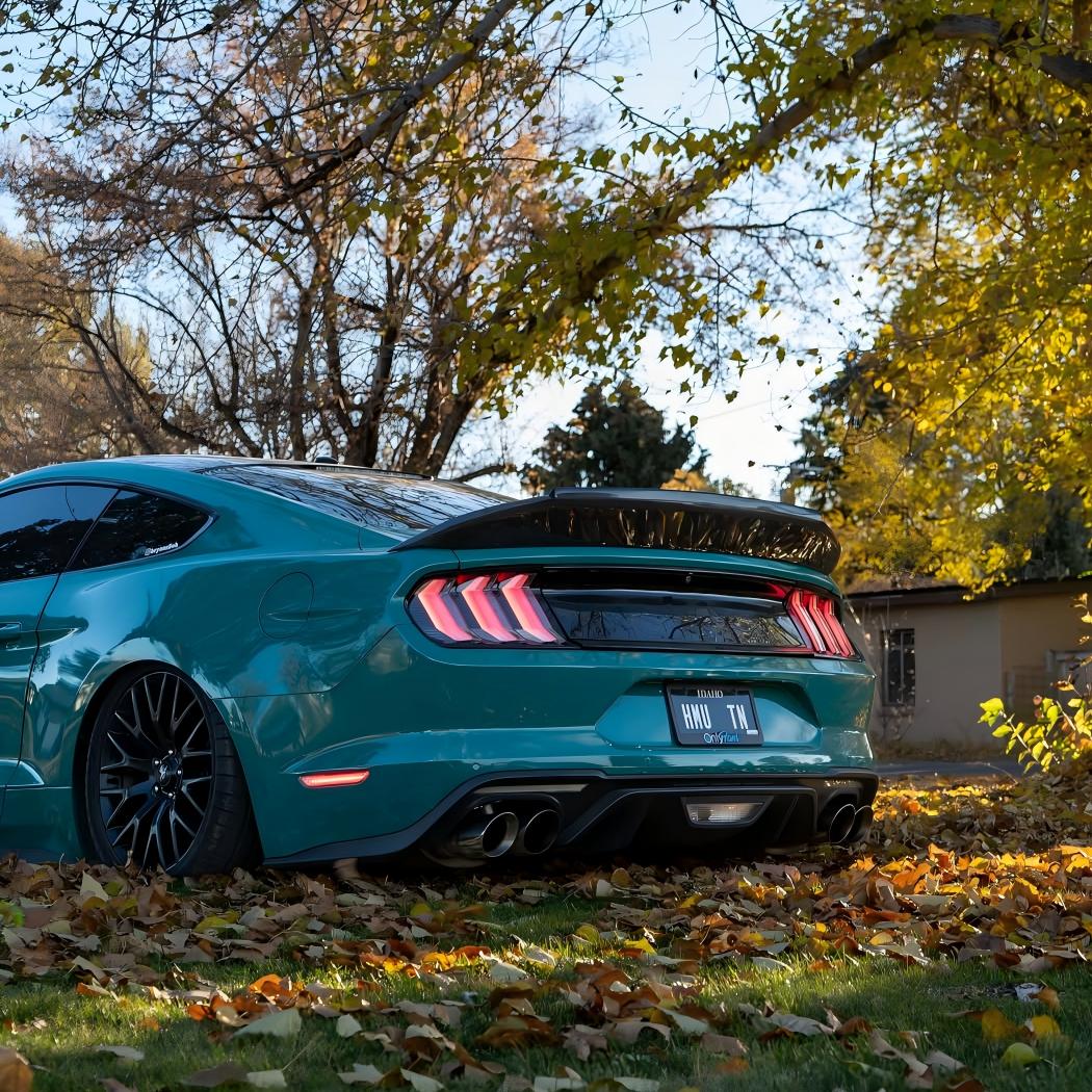 Gloss Storm Green Car Vinyl Wrap PET review bryans5oh 02