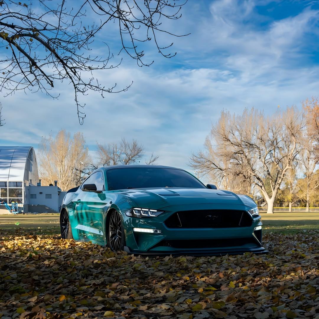 Gloss Storm Green Car Vinyl Wrap PET review bryans5oh 03